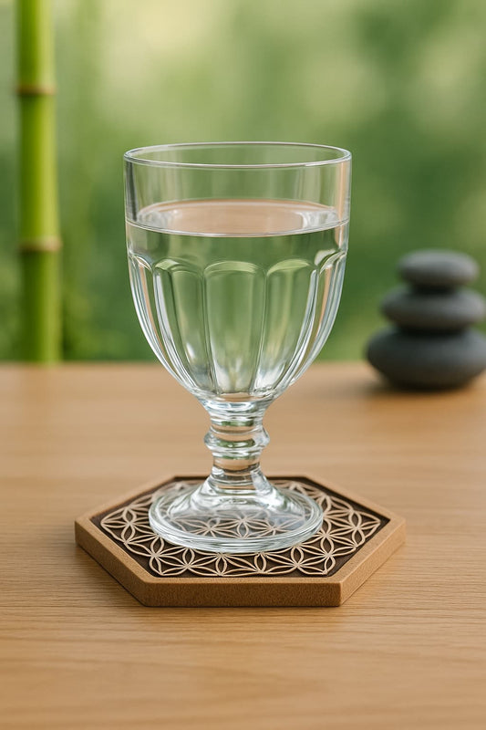 Sous-bocks vitalisant - Fleur de Vie